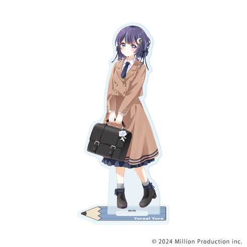 『Million Production』アクリルスタンド10/ゆらぎゆら 制服風衣装ver.(描き起こしイラスト)